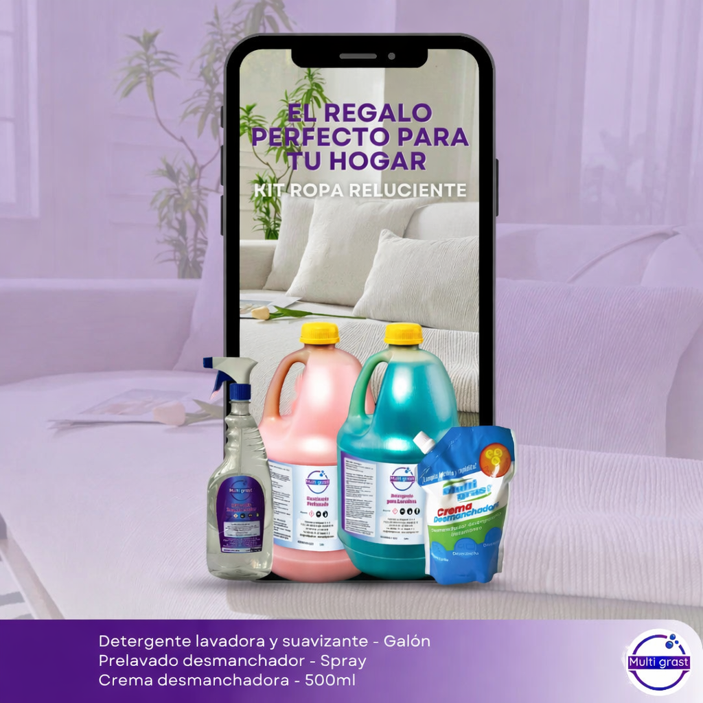 Kit Ropa Reluciente