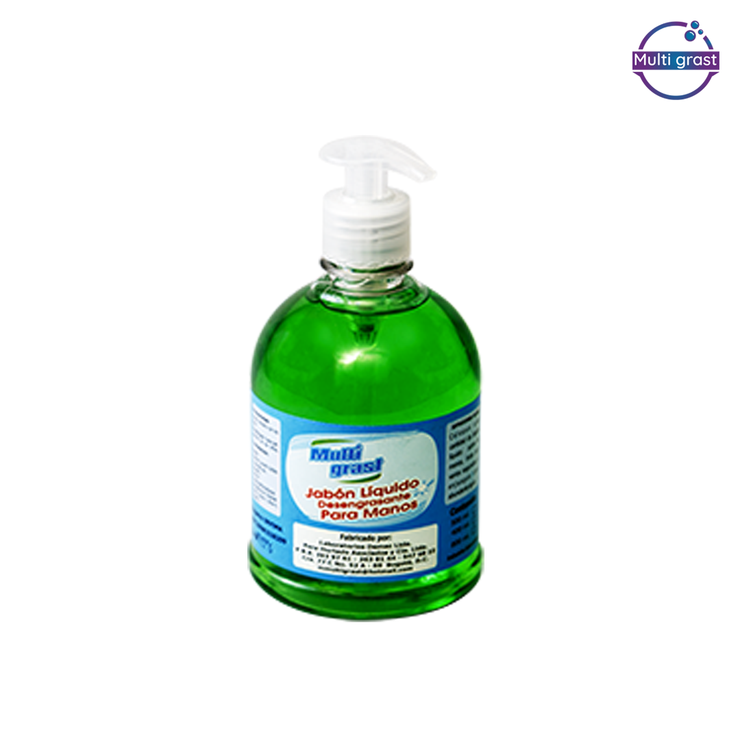 JABÓN MANOS DISPENSADOR VERDE