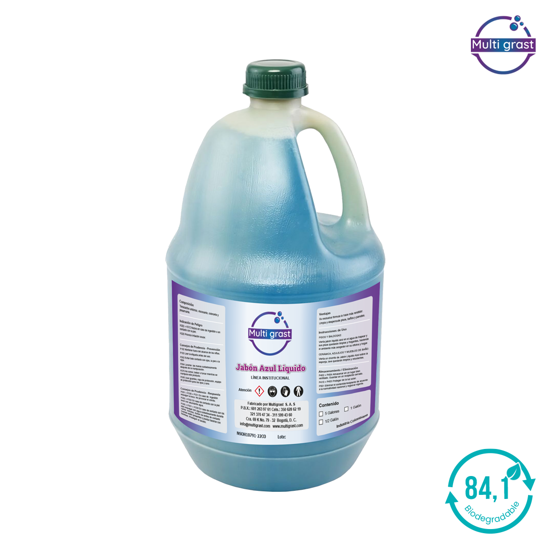 JABÓN LIQUIDO AZUL GALÓN