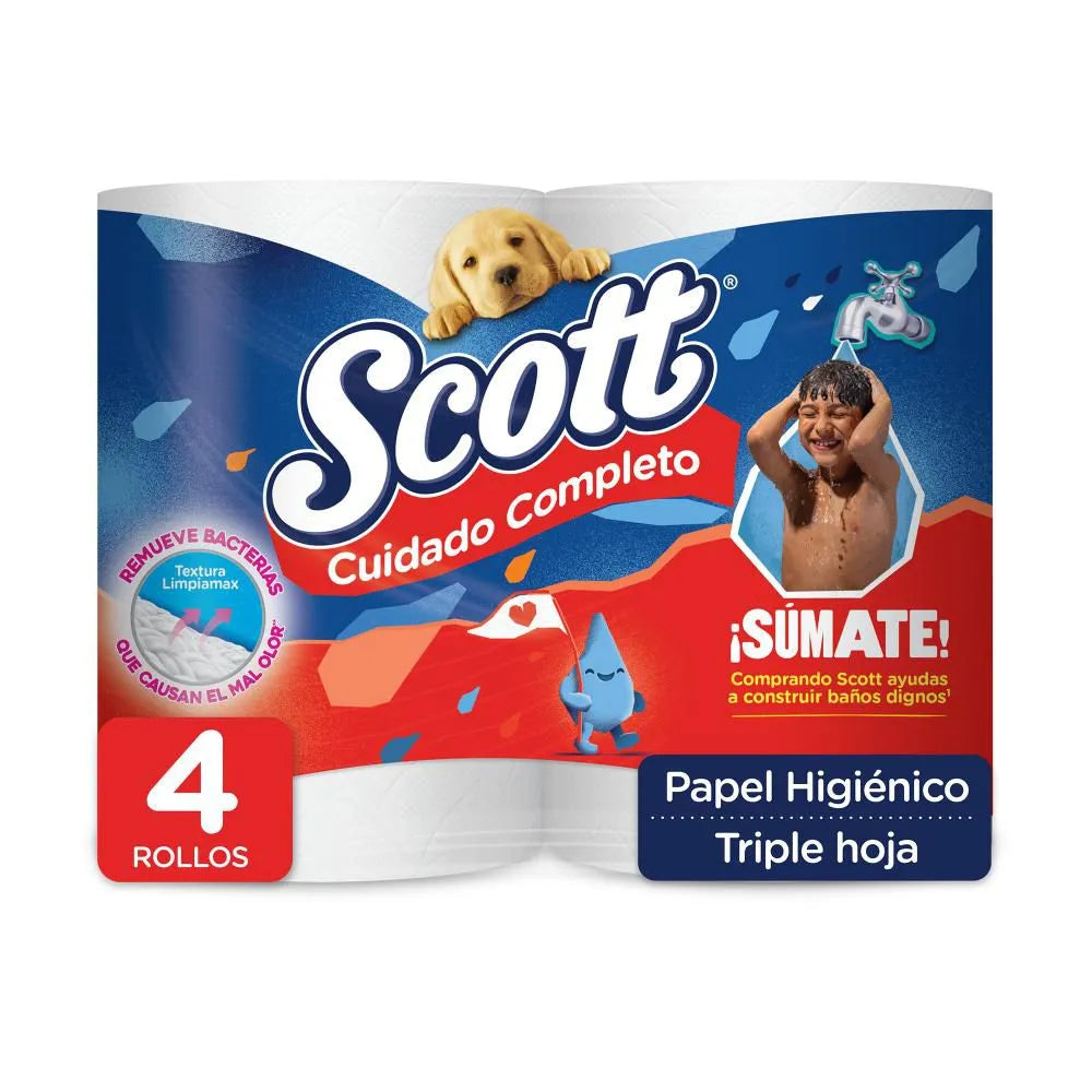 Papel Higiénico doble hoja x 4 unidades
