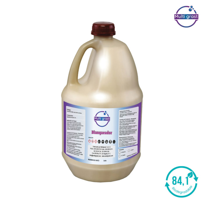 Blanqueador Hipoclorito al 6%