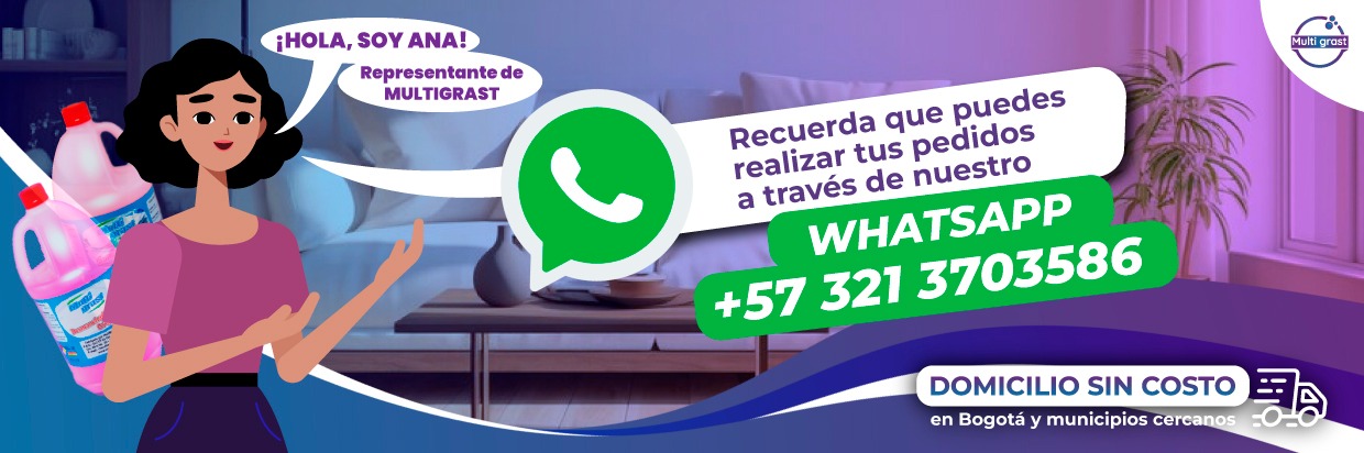 Comunícate vía WhatsApp